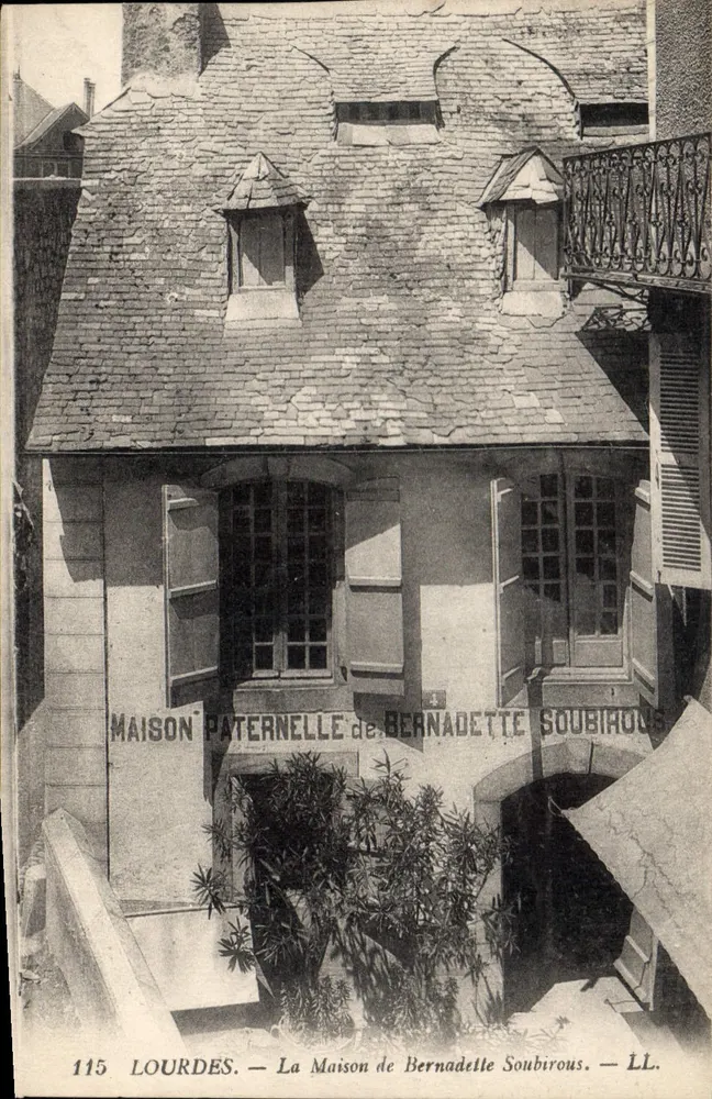 Lourdes — A Casa de Bernadette Soubirous — LL. — n°115 - Frente