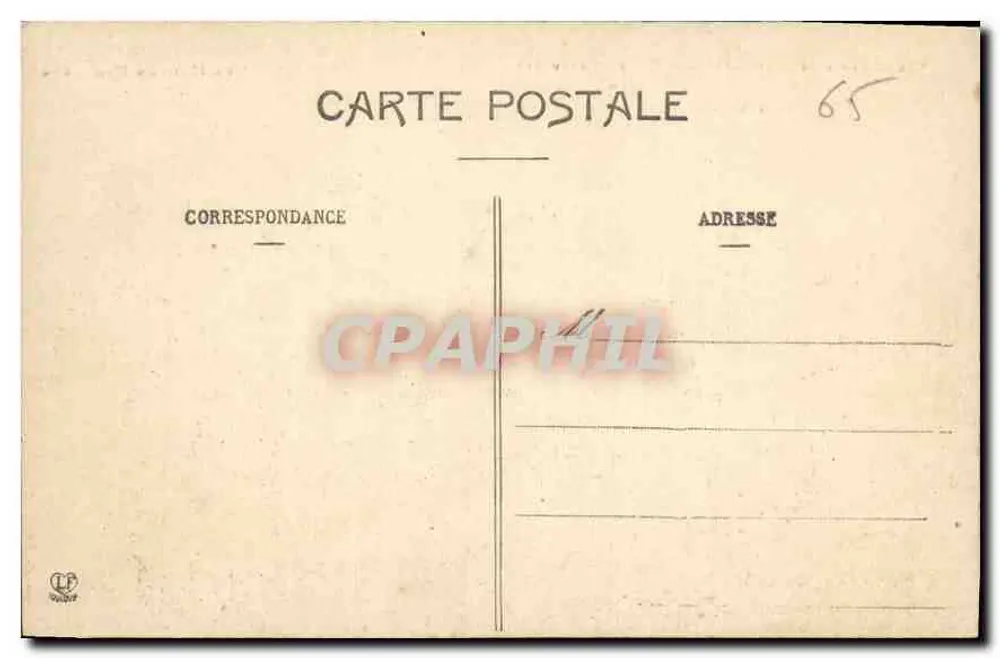 Col de Tourmalet — In der Nähe von Barèges — Les Hautes-Pyrénées - Rückseite