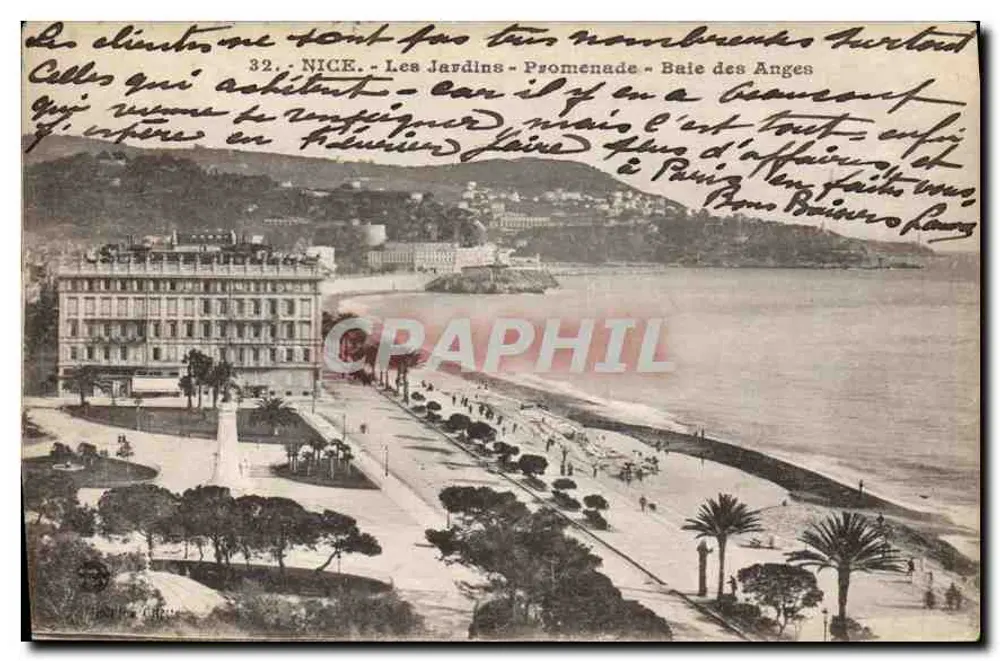 Nice - Os Jardins - Promenade - Baie dos Anjos — n°32 - Frente