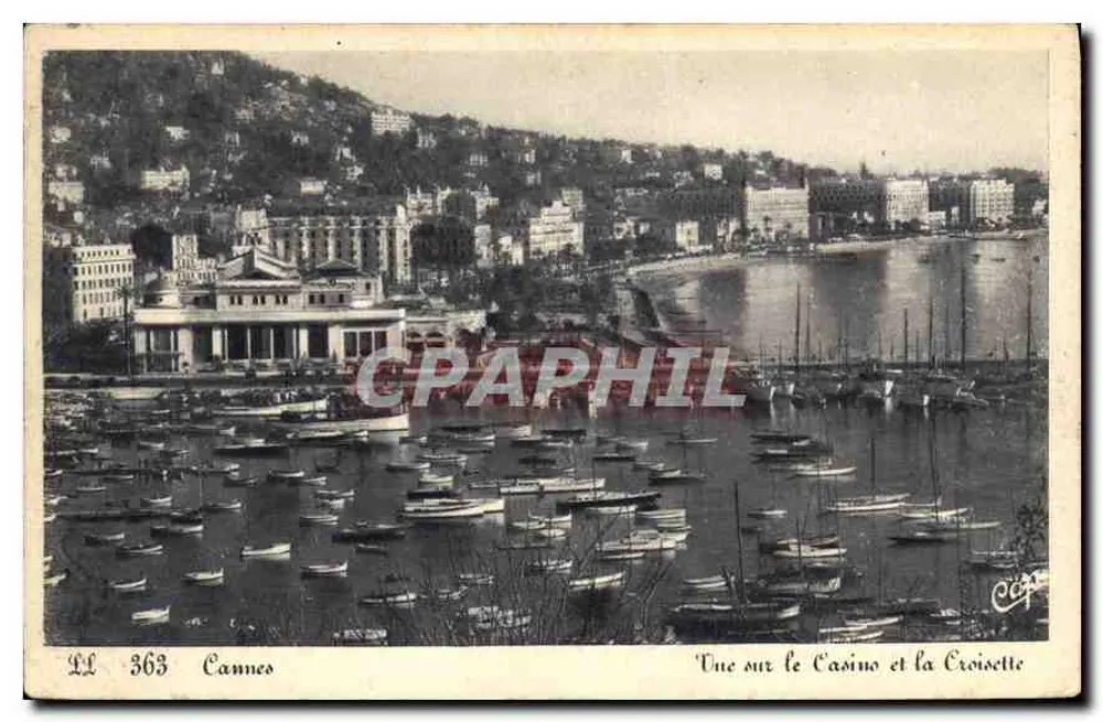 Cannes — Ansicht des Casinos und der Croisette — LL 363 - Vorderseite