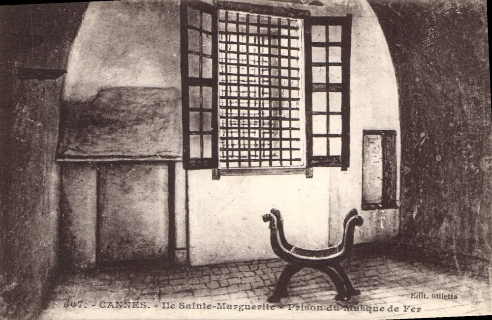 Cannes - Île Sainte-Marguerite - Gefängnis des Eisenmasken — Edit. Gilletta, n° 607 - Vorderseite