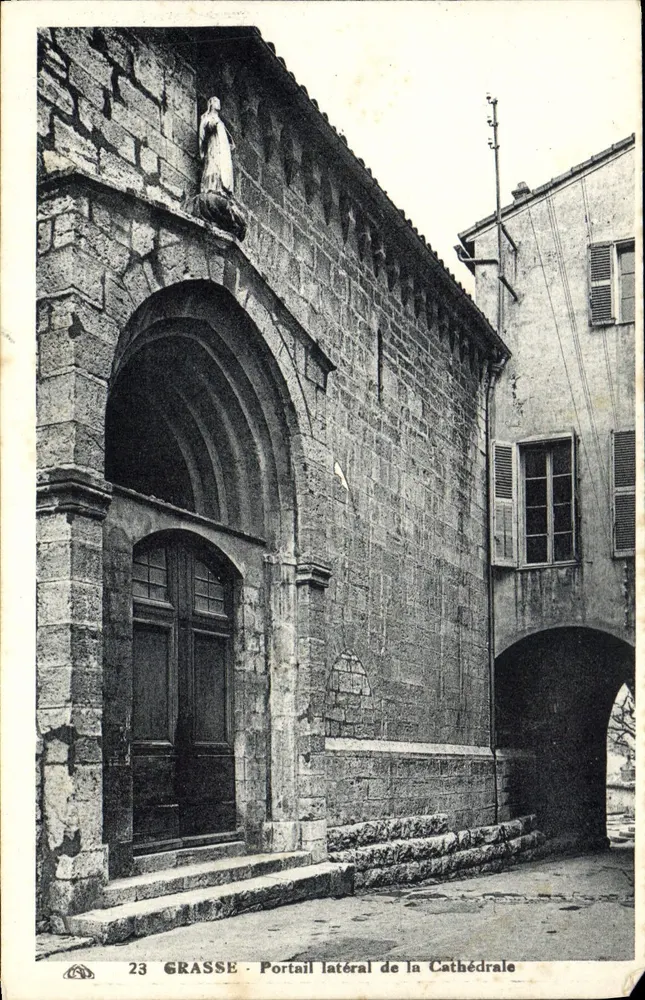 Grasse - Portale laterale della Cattedrale — n° 23 - Recto