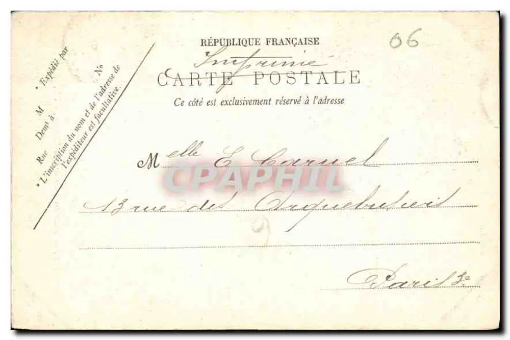 NICE — Avenida dos Palmeiras no Castelo — V. Seville, n°275 - Verso