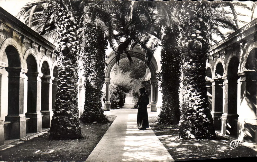 Garten der Abtei Notre-Dame de Lérins — Cannes — Verlag Capi - Vorderseite