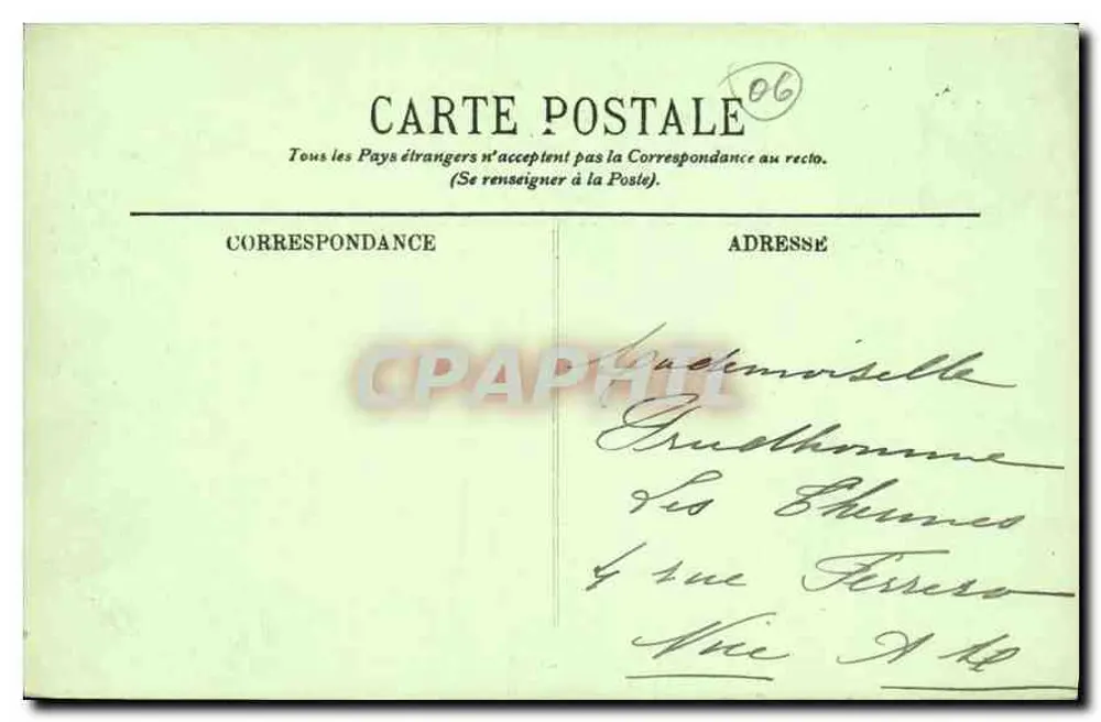 Cap d'Antibes — Eilenroc — Les Rochers — LL. — n°51 - Verso