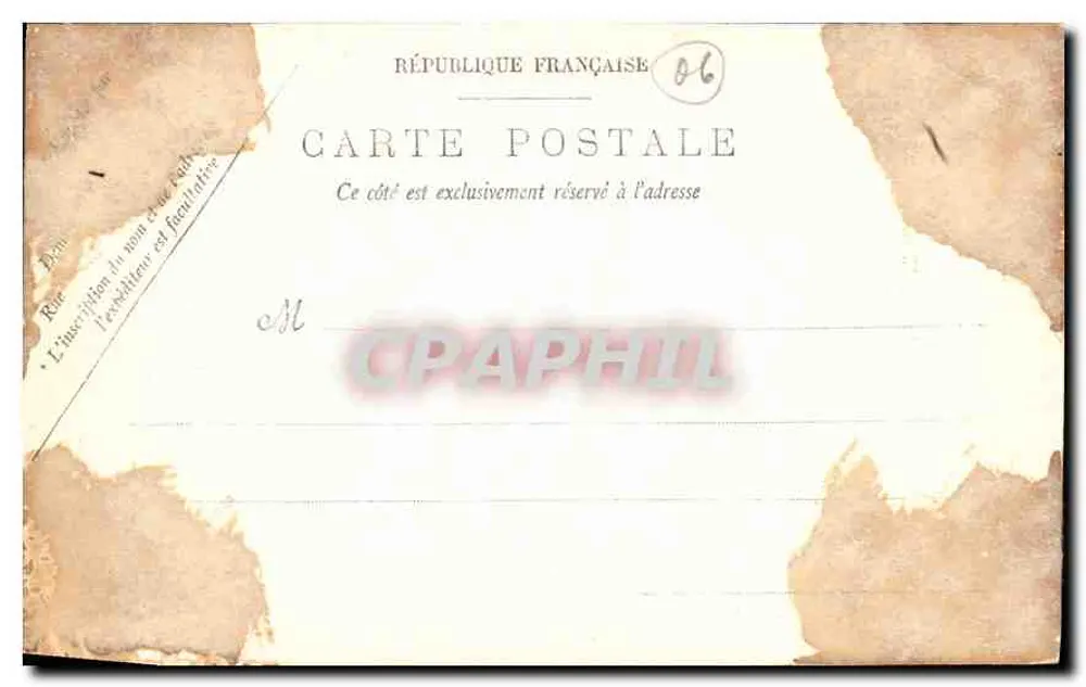 Antibes — O Velho Antibes — LL. n°695 - Verso