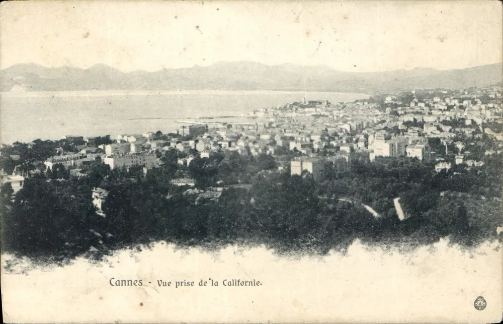 Cannes - Ansicht von der California — Verlag W. Blocker, Cannes, Nr. 177 - Vorderseite
