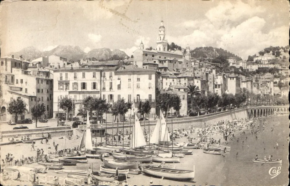Monte-Carlo — La Plage des Sablettes — Verlag Cap - Vorderseite