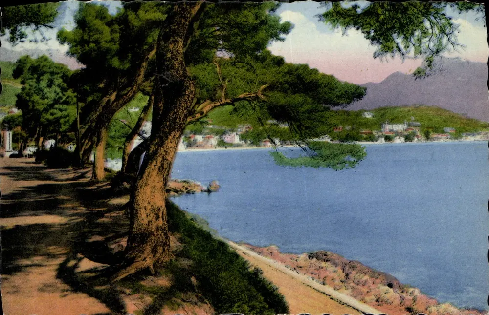 A promenade do Cap Martin — Menton — Cie des Arts Photomécaniques - Frente