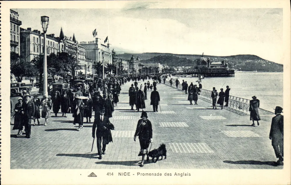 NICE - Promenade des Anglais — vista animada — editor AR, n° 414 - Frente