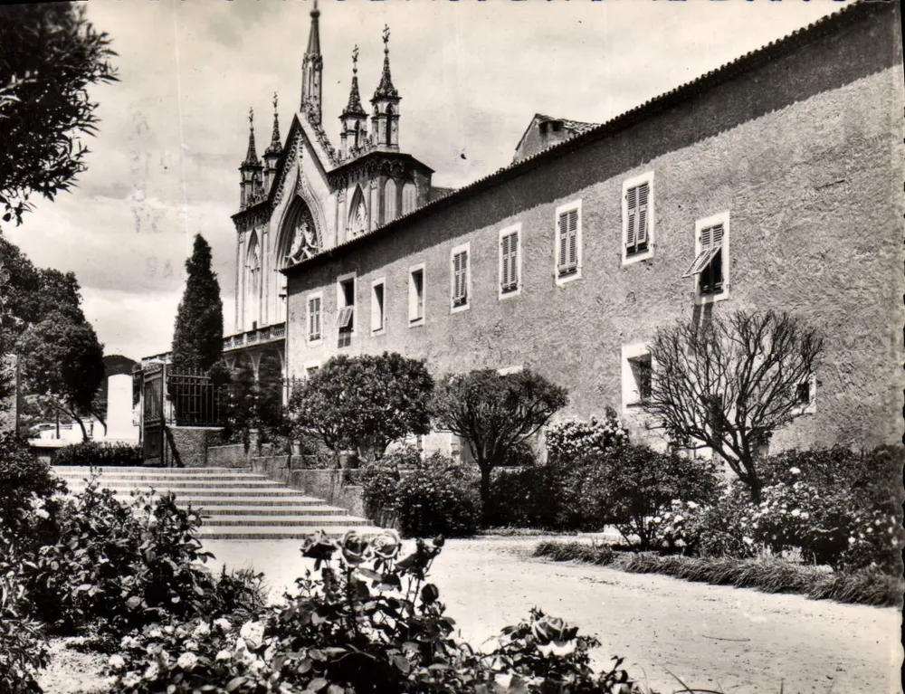 Die Gärten und das Kloster von Cimiez — Die Côte d'Azur — L. Gilletta & Cie, Nr. 66 - Vorderseite