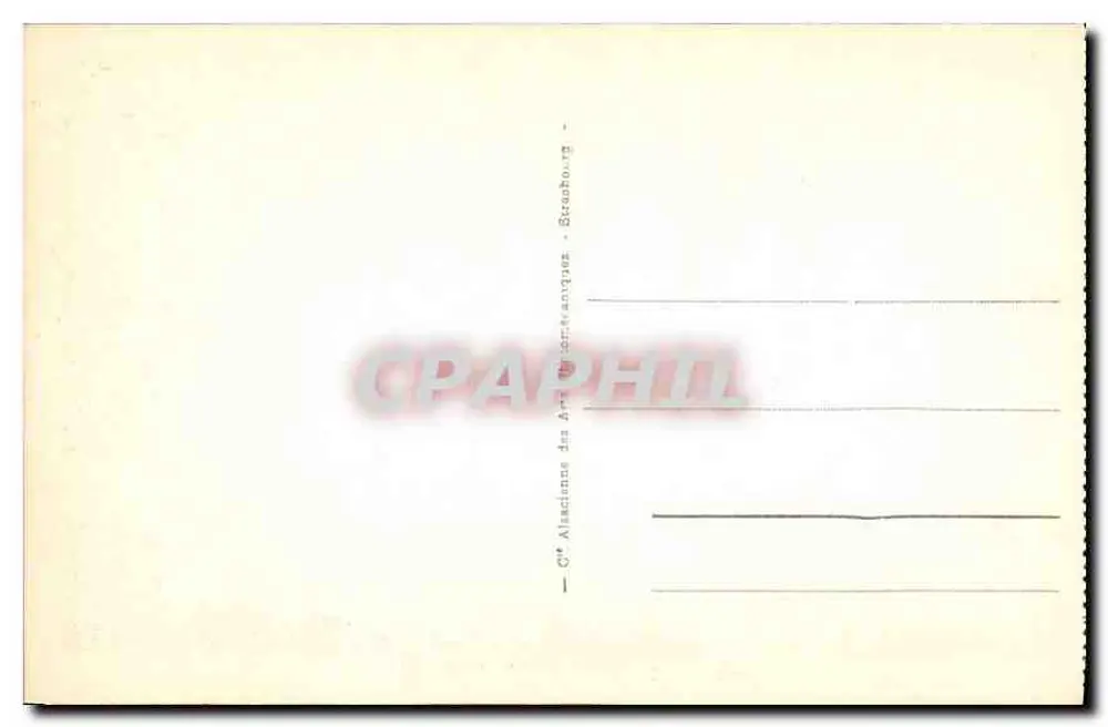 Juan-les-Pins — Vista geral — C°' Associação dos Artes de Strasbourg - Verso