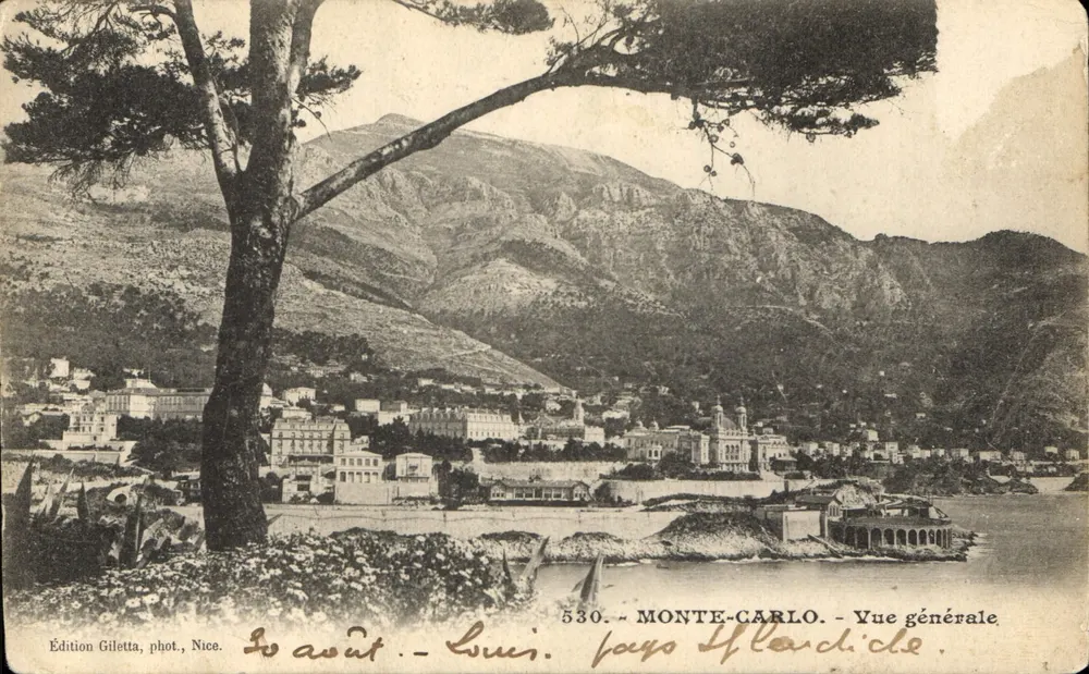 Monte-Carlo - Vista geral — Edição Giletta, fot., Nice, n° 530 - Frente