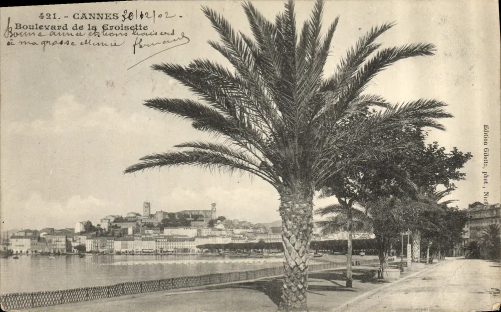 Cannes - Boulevard de la Croisette — Edição Gilet, fot. Nieve, n°421 - Frente