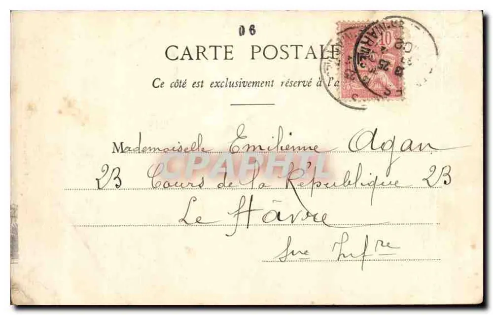 Cannes - Boulevard de la Croisette — Edição Gilet, fot. Nieve, n°421 - Verso