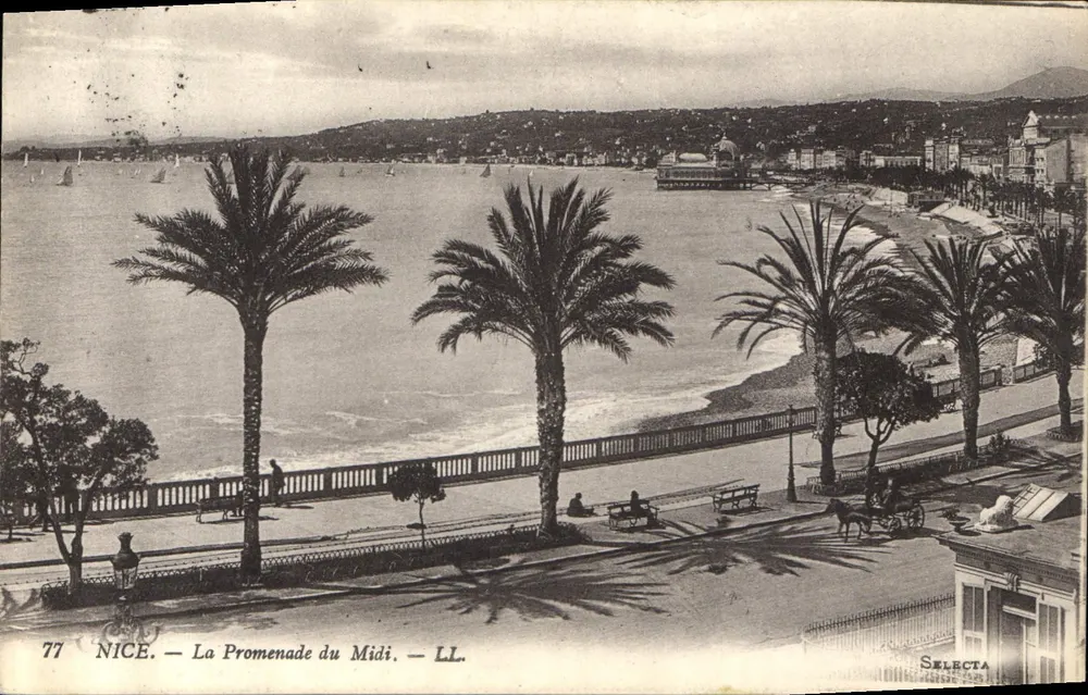 Nice — A Promenade do Midi — LL. — Selecta - Frente