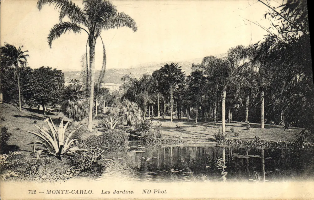 Monte-Carlo — Os Jardins — ND Fot. n°732 - Frente