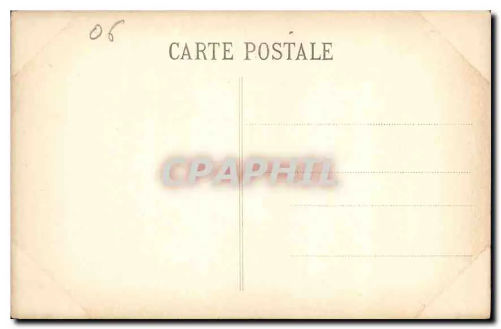 Mônaco - O Palácio do Príncipe — Platinogravure LL-Paris, n°201 - Verso