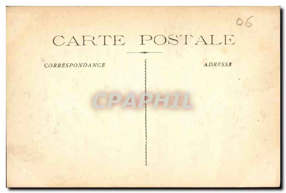 Cap d'Antibes (A.M.) - Villa Eilenroc - Allée des Palmiers — Lib. Mastlan, Fuit. Cannes, 564 - Rückseite
