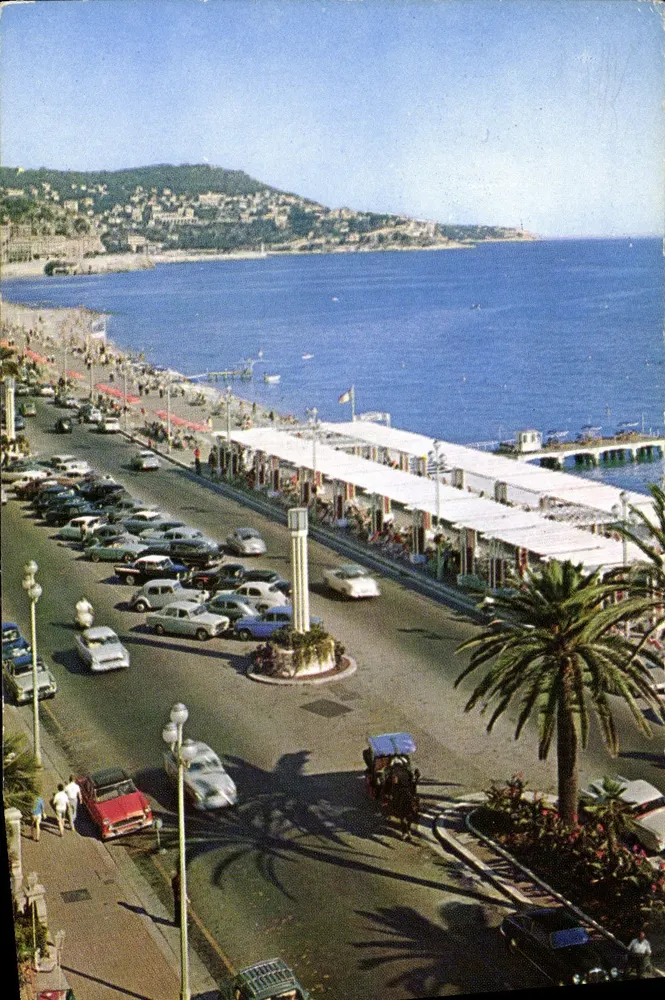 Die Promenade des Anglais und der Mont-Boron — Nice — Éditions d'Art Montluei, n°173 - Vorderseite