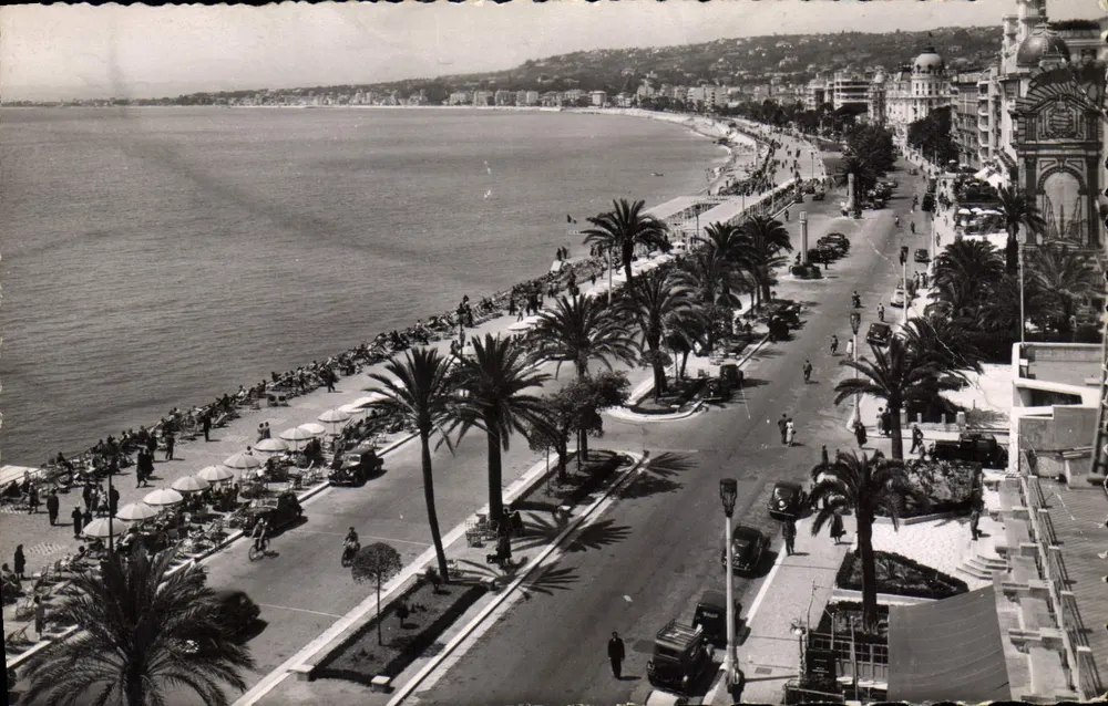 Nice - Bucht der Engel - Promenade des Anglais — Éditions G. M. - Vorderseite