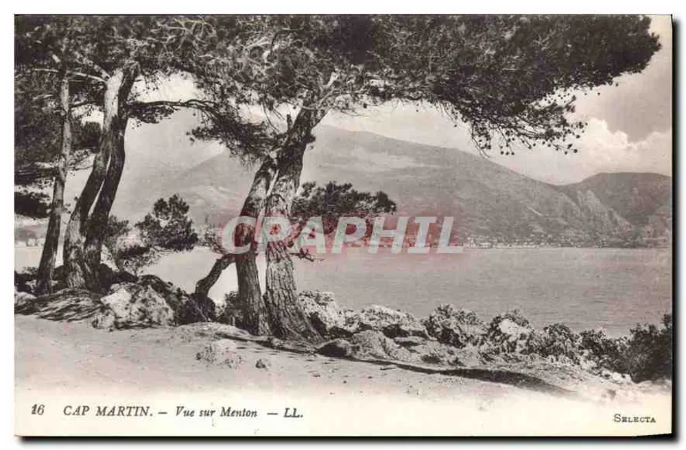 Cap Martin — Vista sobre Menton — Selecta, n°16 - Frente