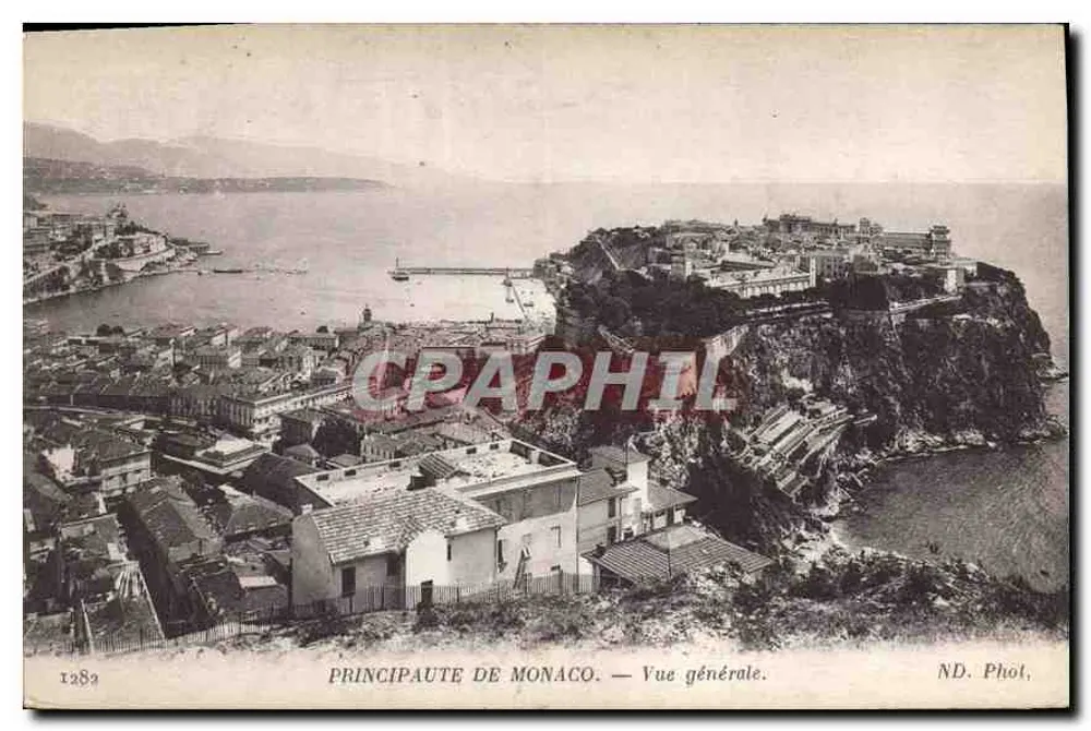 Principautet Monako — Ogólny widok — ND. Phol, nr 1289 - Awers