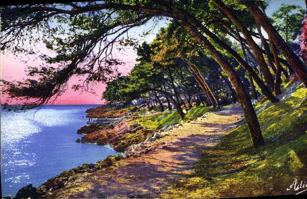 Cap-Martin — Promenade am Ufer — Adlia - Vorderseite