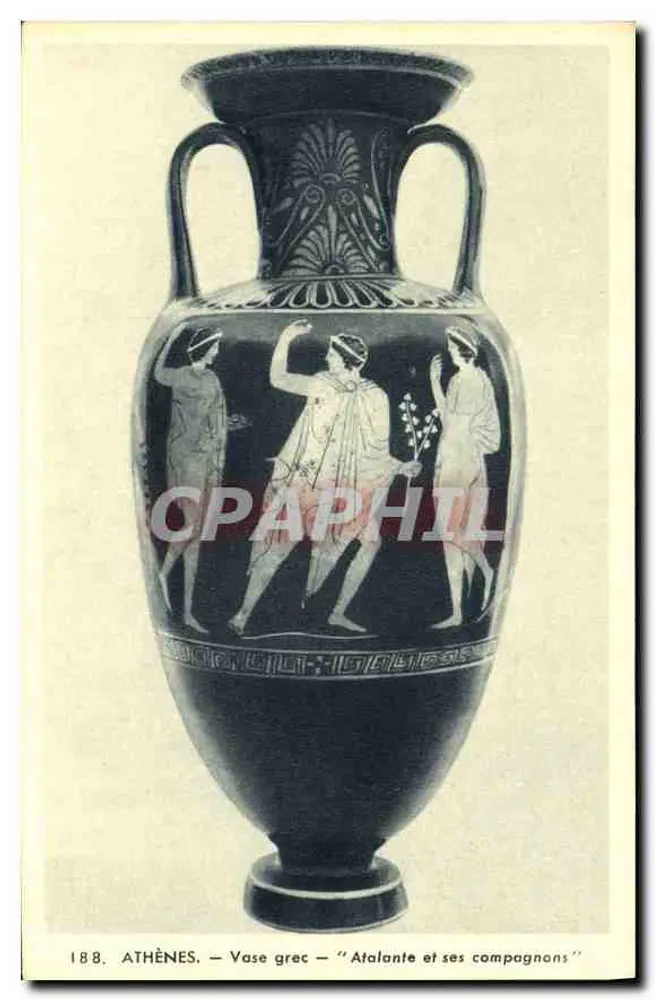 Athens — Griechischer Vasen « Atalante und ihre Begleiter » — Musées d'Europe, Paris - Vorderseite
