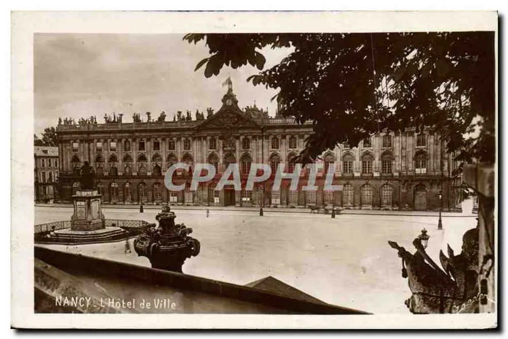 NANCY - Het Stadhuis — uitgave V. Roeder, Nancy - Voorkant