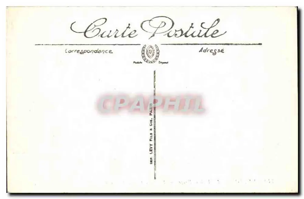 Menton — Die Roten Felsen — Französisch-Italienische Grenze — Selecta - Rückseite