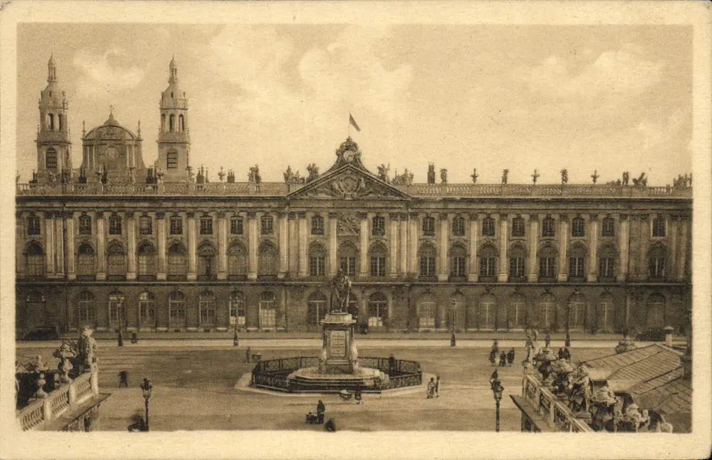 Nancy - Place Stanislas - Das Rathaus - Vorderseite