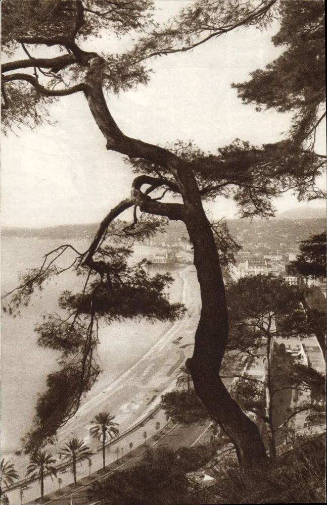 Vue da Côte d'Azur — Cannes — editor Chronographie Française Paris - Frente