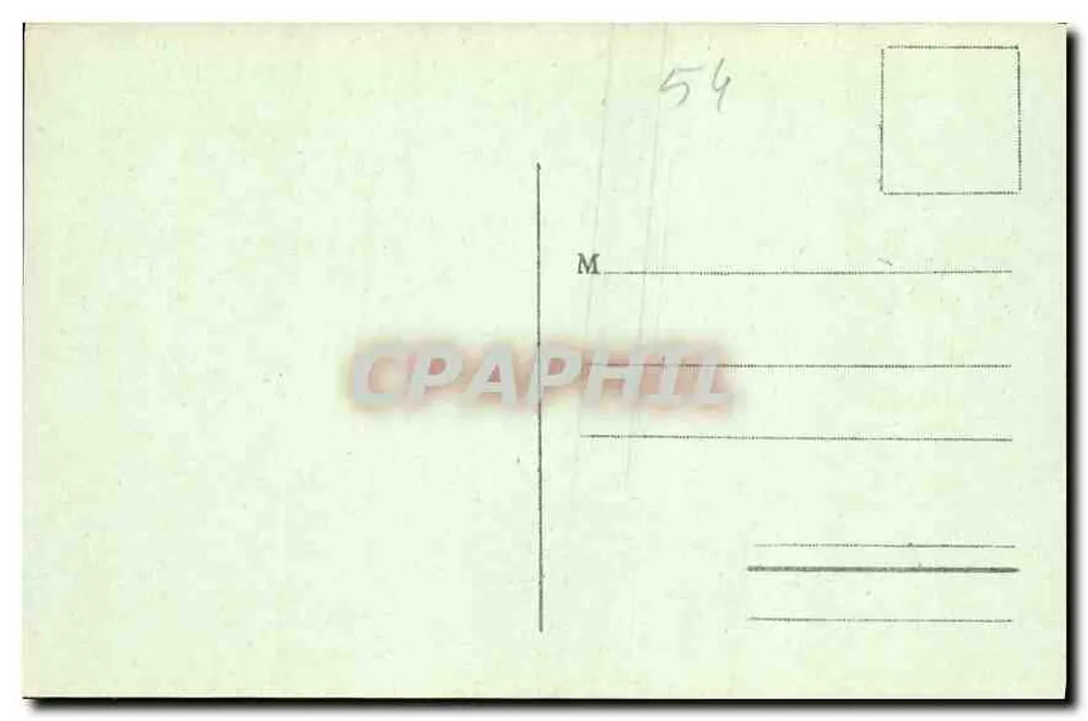 Nancy - Hémicycle de la Carrière - Palast des Regierung — Verleger: Imprimeries Réunies de Nancy, Nr. 80 - Rückseite