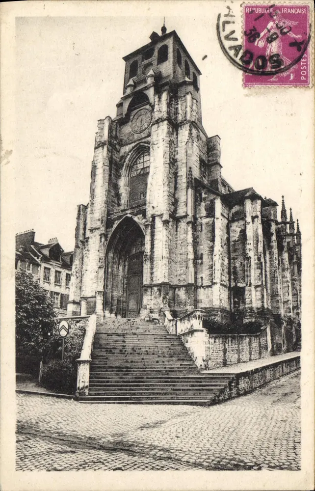 Igreja de São Jacó — Lisieux — Cartas 'A Coruja' - Deauville - Frente