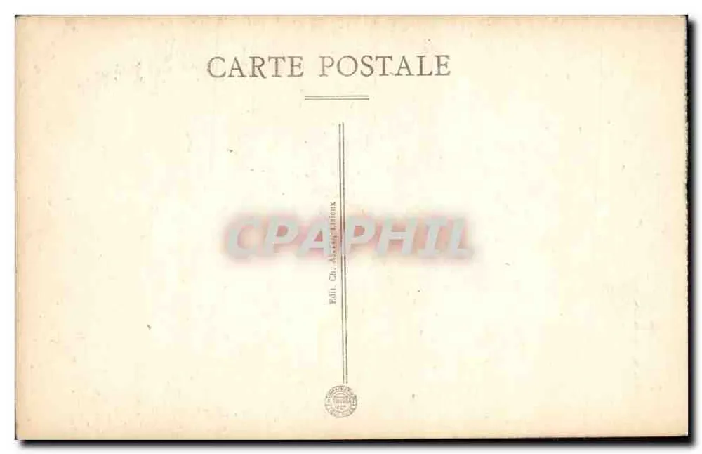 Lisieux — Catedral, Portal Sul — Edit. Ch. Alex. Tainoux - Verso