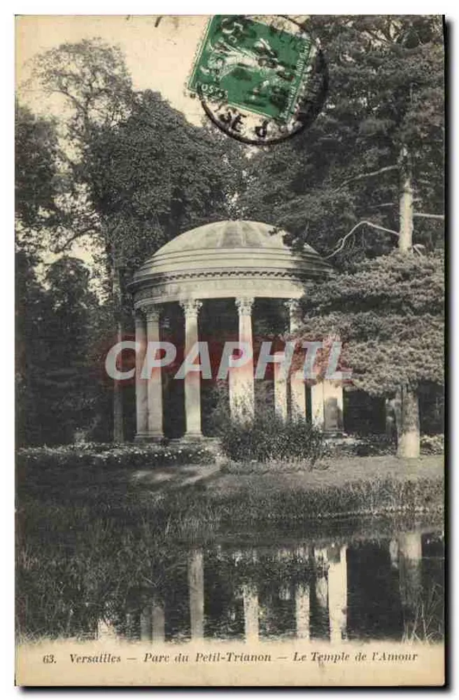 Versailles — Park von Petit-Trianon — Tempel der Liebe — ÉDIA Paris-Versailles n°63 - Vorderseite
