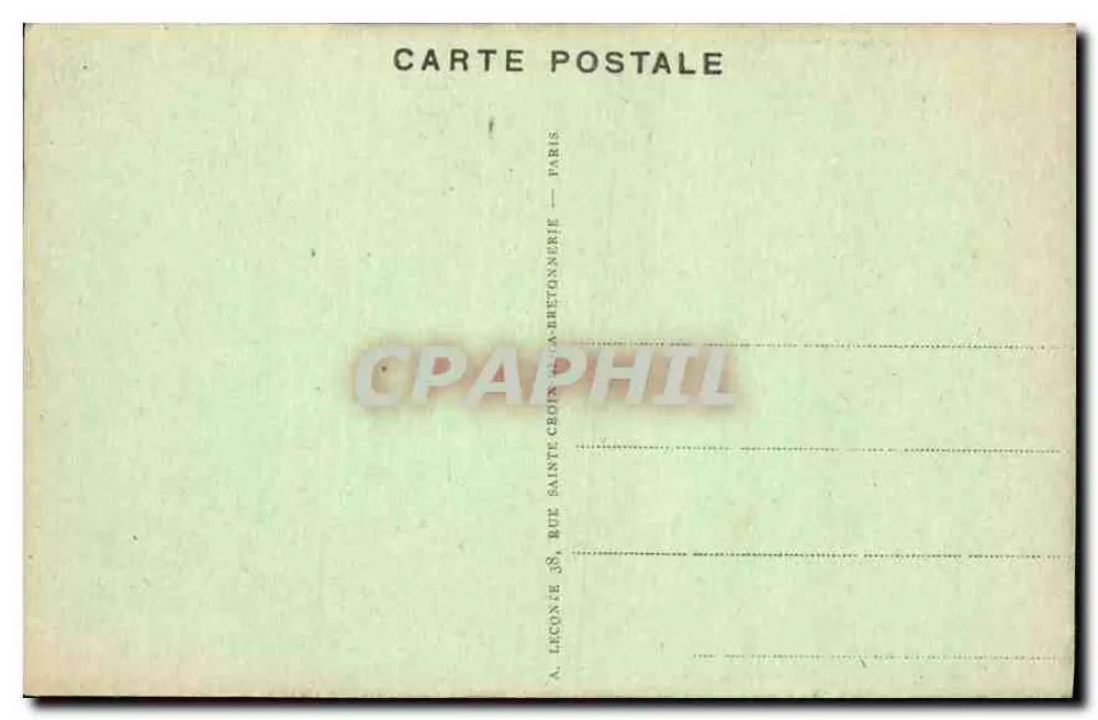 Versailles — Park des Petit Trianon, Hameau von Marie-Antoinette — A. L. - Rückseite