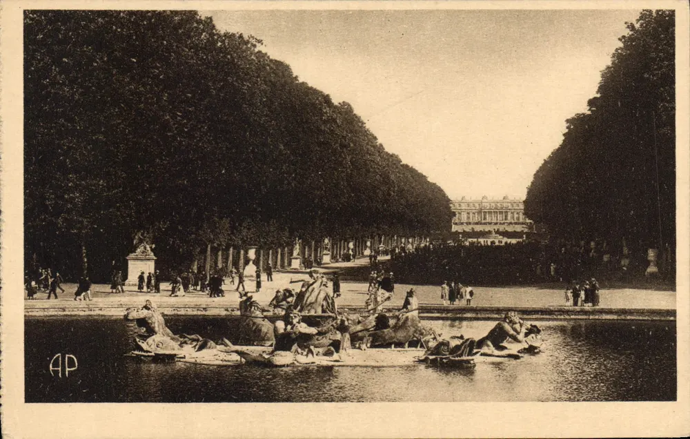 Versailles — Der Apollo-Wagen-See — Verlag AP - Vorderseite