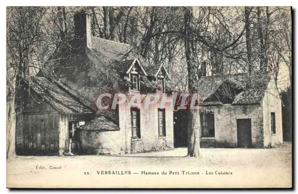 Versailles — Hameau du Petit Trignon — Die Küchen — Verlag Conné, Nr. 22 - Vorderseite