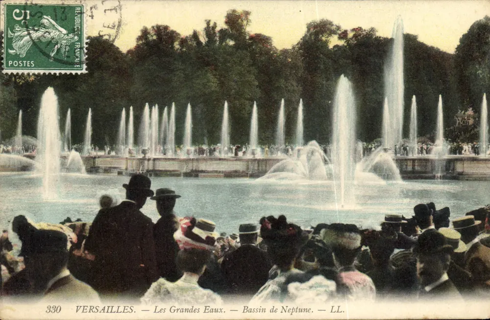 Versailles — Die Großen Wasserstätten — Bassin de Neptune — LL. — n° 330 - Vorderseite
