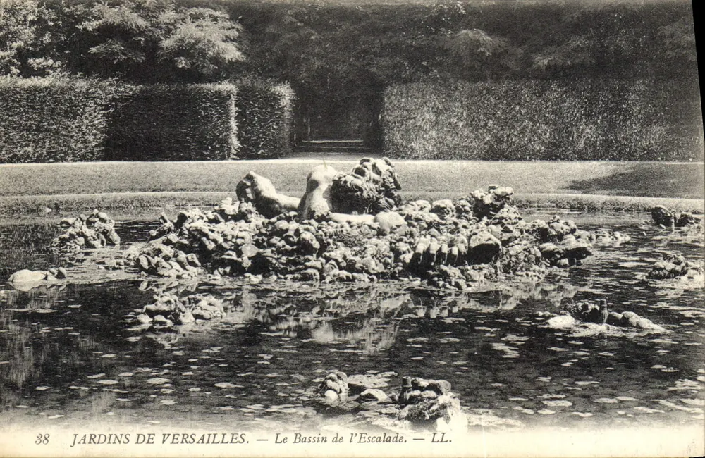 Gärten von Versailles — Bassin de l'Escalade — LL. n°38 - Vorderseite