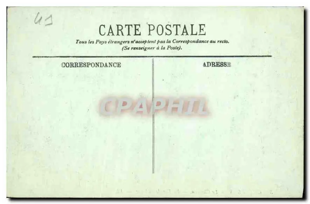 Cheverny — O Castelo — A Fachada Sudeste — LL - Verso