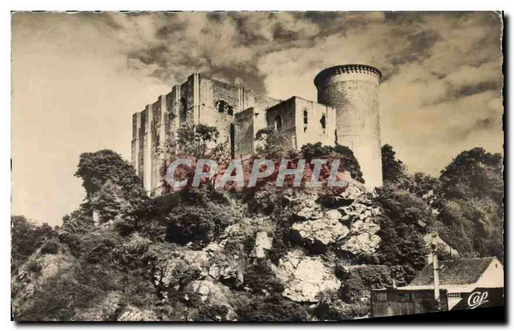 Castelo de Falaise — Vista do castelo e seu local histórico — Réal-Photo - Frente