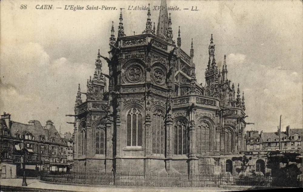 Caen — A Igreja de São Pedro — A Abside do Século XVII — LL. — N° 88 - Frente