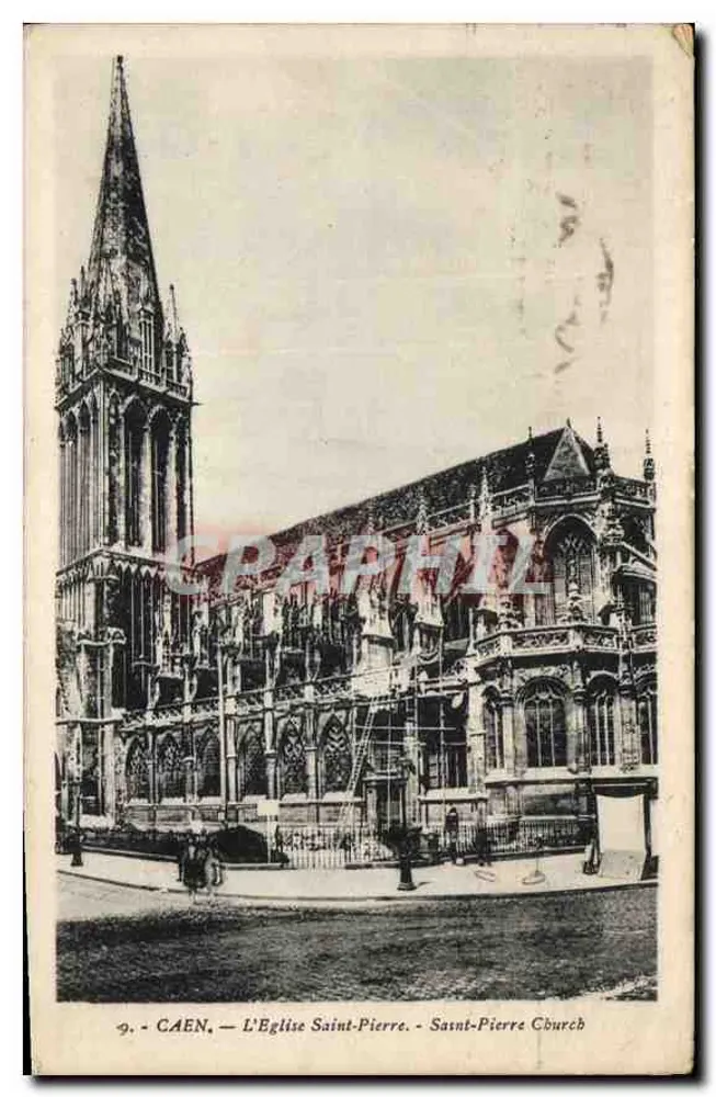 CAEN — A Igreja de São Pedro — Graphil - Frente