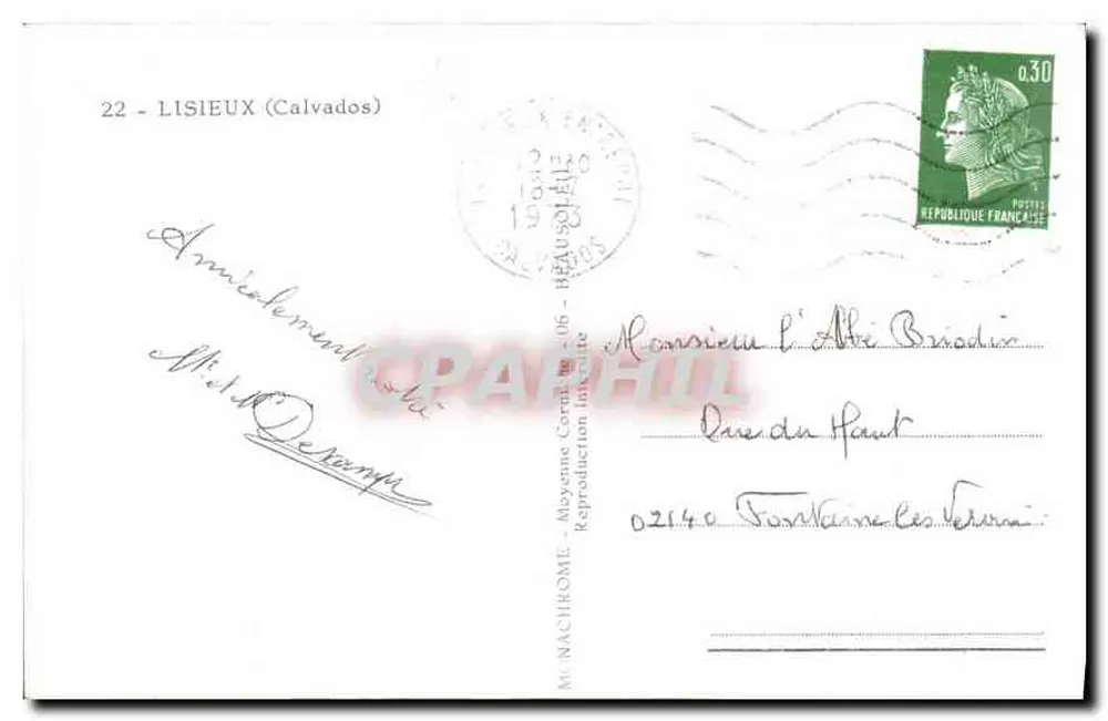 Lisieux — Santa Teresinha de Lisieux — editor MONACHROME - Verso