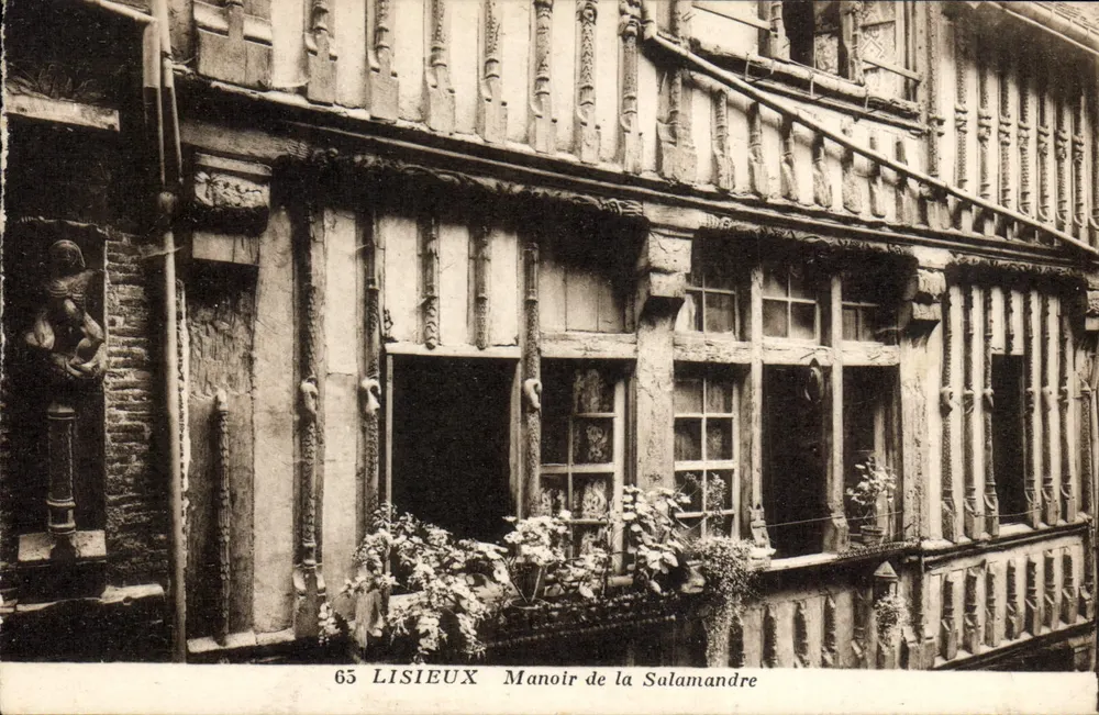 Lisieux — Manoir de la Salamandre — J. Nozares, 18, Avenue du Cateau, Nantes - Frente