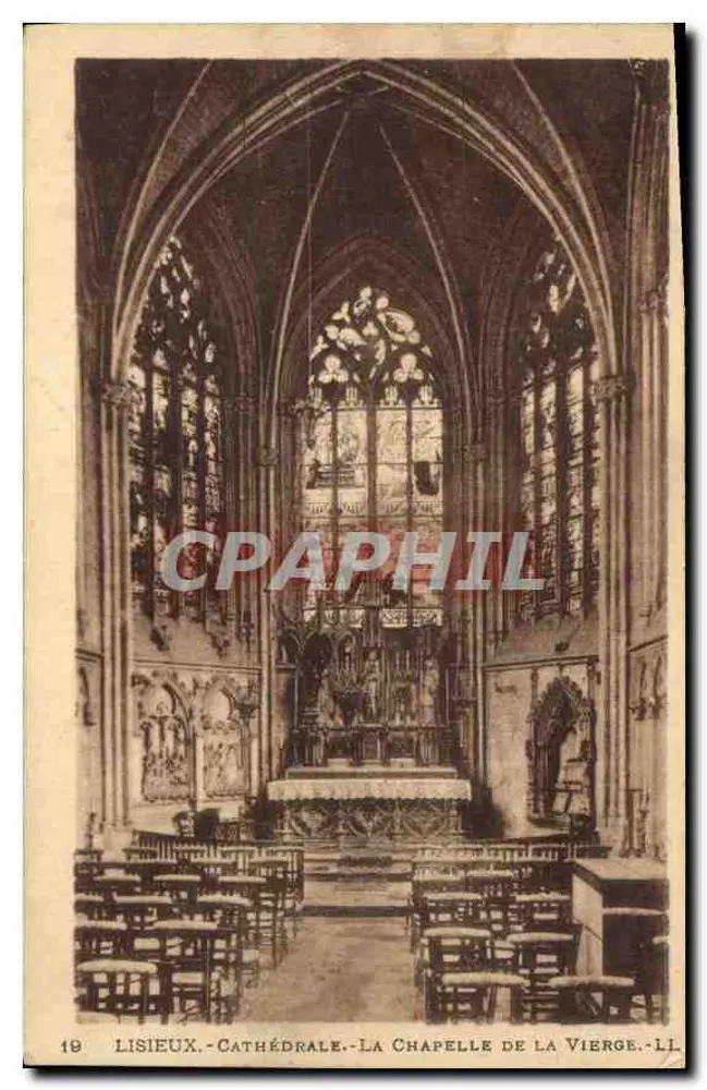 Lisieux - Kathedrale - Die Kapelle der Jungfrau - L.I. 19 - Vorderseite