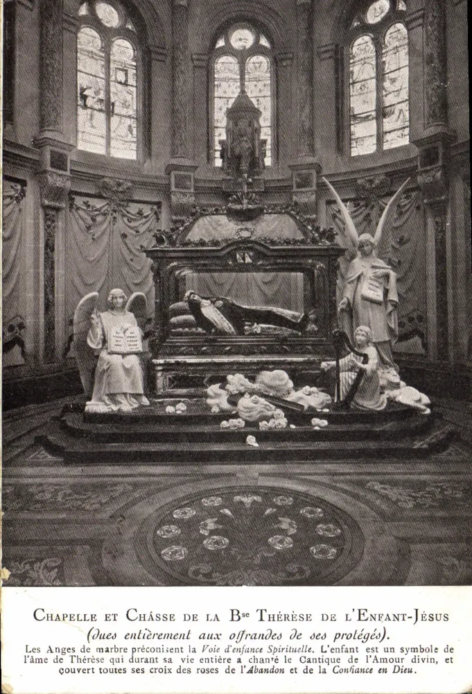 Kapelle und Reliquienschrein der B. Thérèse des Kindes Jesu — Made in France - Vorderseite
